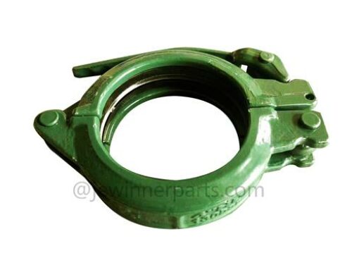 Green 3”HD Adjustable Concrete Pumping Hose Clamps